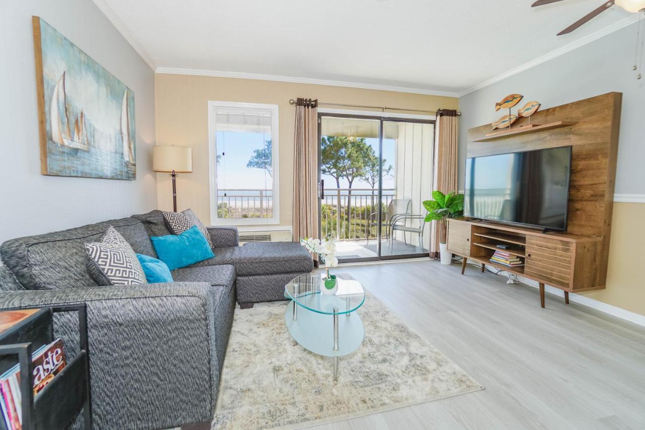 Stunning Views!!-Oceanfront Villa-Heated Pool-Private Balcony-Tiki Bar-Walk To Coligny Plaza Hilton Head Island Esterno foto