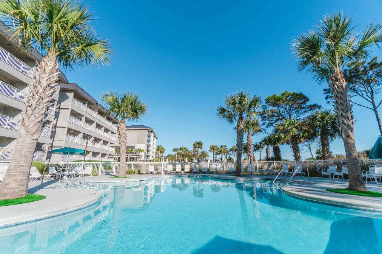 Stunning Views!!-Oceanfront Villa-Heated Pool-Private Balcony-Tiki Bar-Walk To Coligny Plaza Hilton Head Island Esterno foto