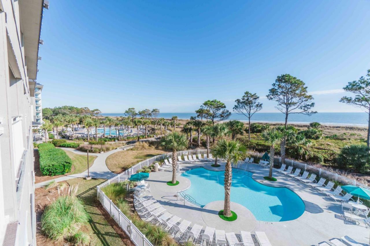 Stunning Views!!-Oceanfront Villa-Heated Pool-Private Balcony-Tiki Bar-Walk To Coligny Plaza Hilton Head Island Esterno foto